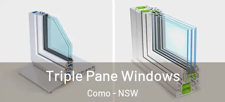 Triple Pane Windows Como - NSW