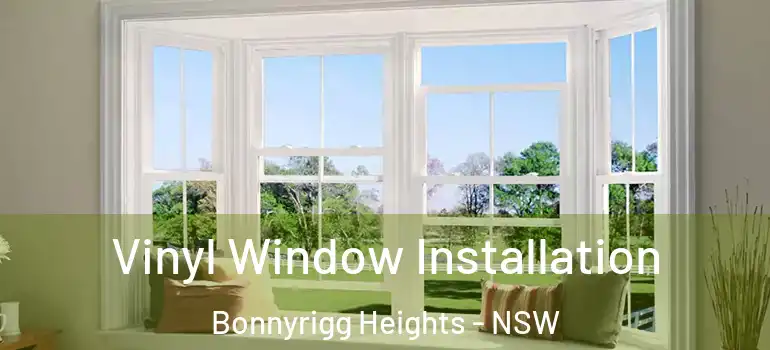 Vinyl Window Installation Bonnyrigg Heights - NSW