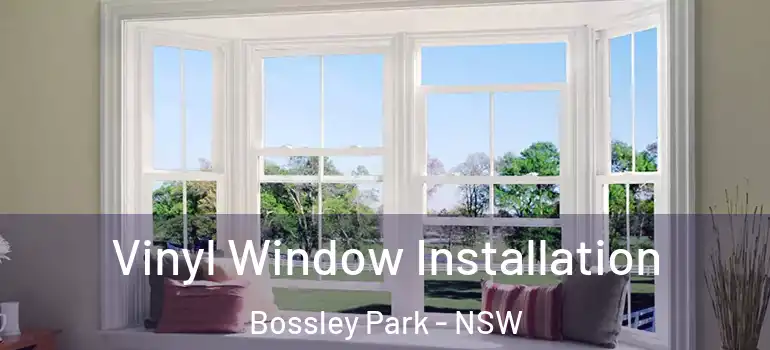Vinyl Window Installation Bossley Park - NSW