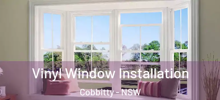 Vinyl Window Installation Cobbitty - NSW