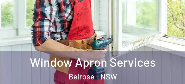 Window Apron Services Belrose - NSW