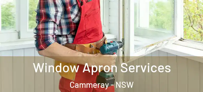 Window Apron Services Cammeray - NSW