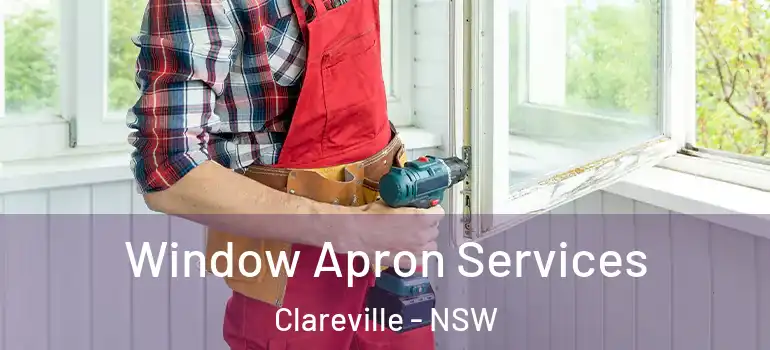 Window Apron Services Clareville - NSW