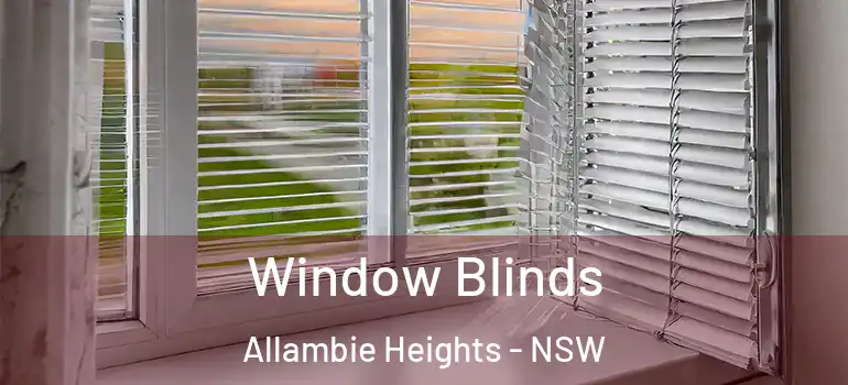 Window Blinds Allambie Heights - NSW