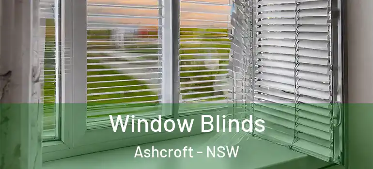 Window Blinds Ashcroft - NSW
