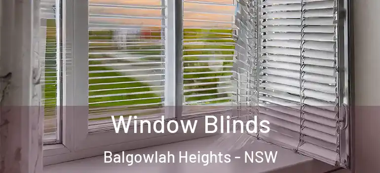  Window Blinds Balgowlah Heights - NSW