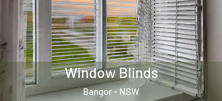 Window Blinds Bangor - NSW