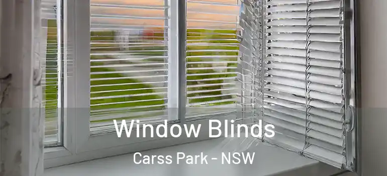 Window Blinds Carss Park - NSW