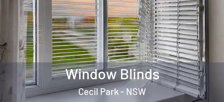 Window Blinds Cecil Park - NSW