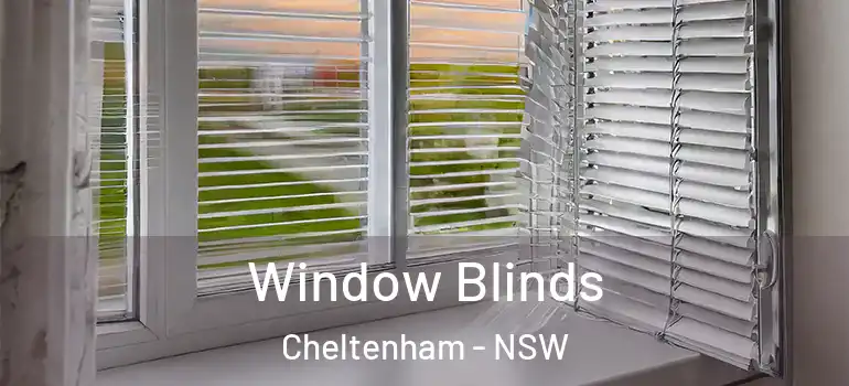  Window Blinds Cheltenham - NSW