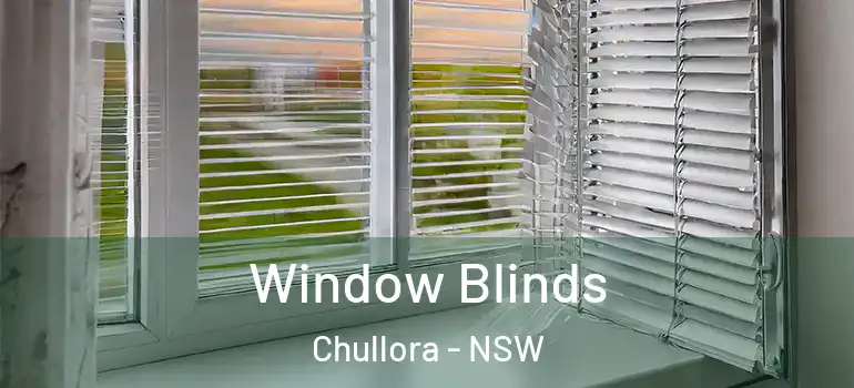  Window Blinds Chullora - NSW