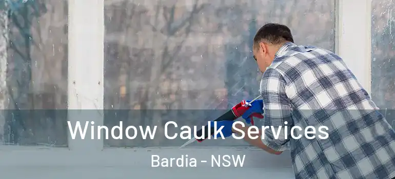 Window Caulk Services Bardia - NSW