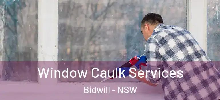  Window Caulk Services Bidwill - NSW