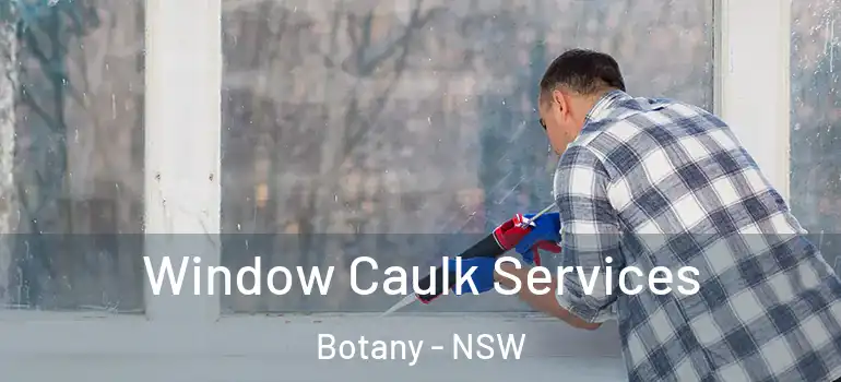  Window Caulk Services Botany - NSW