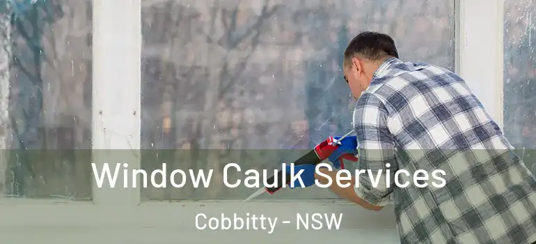 Window Caulk Services Cobbitty - NSW