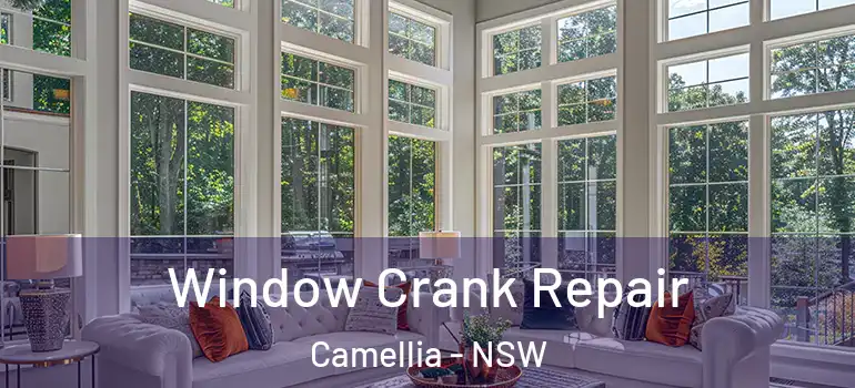 Window Crank Repair Camellia - NSW