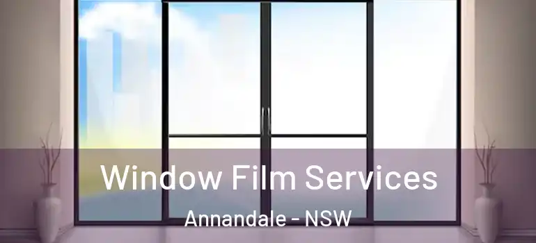 Window Film Services Annandale - NSW