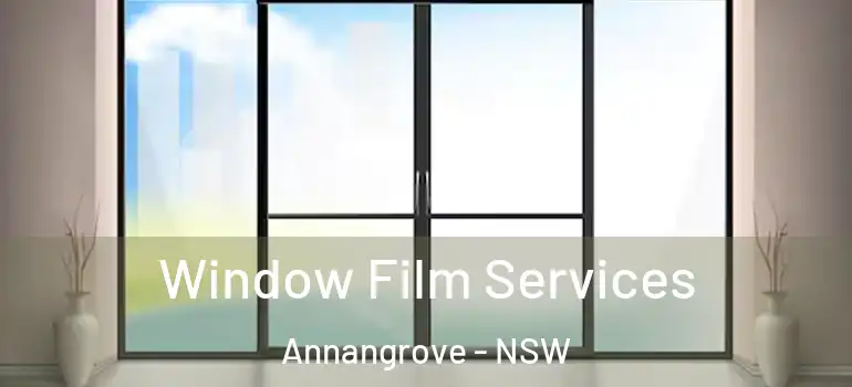 Window Film Services Annangrove - NSW