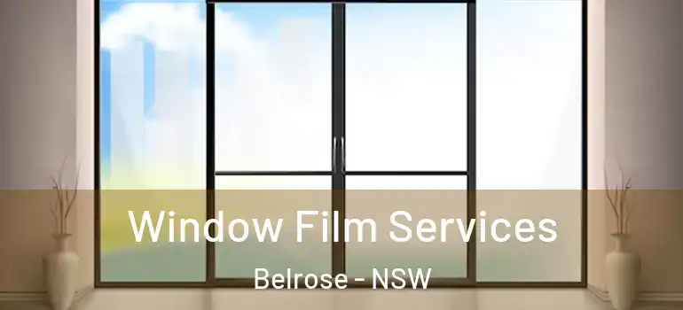 Window Film Services Belrose - NSW