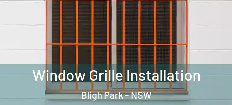 Window Grille Installation Bligh Park - NSW