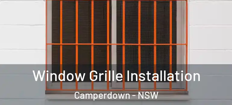  Window Grille Installation Camperdown - NSW