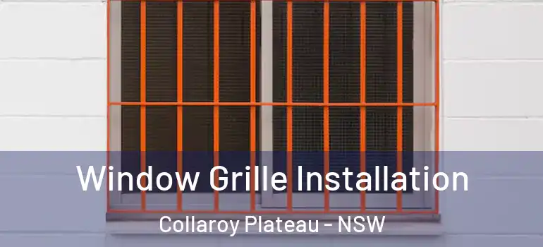 Window Grille Installation Collaroy Plateau - NSW