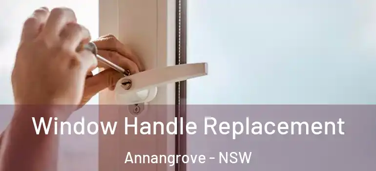 Window Handle Replacement Annangrove - NSW