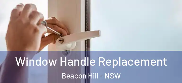  Window Handle Replacement Beacon Hill - NSW