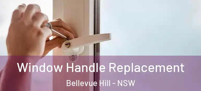  Window Handle Replacement Bellevue Hill - NSW