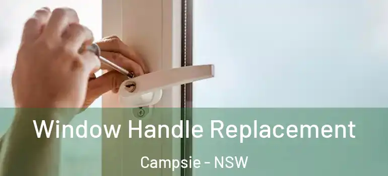 Window Handle Replacement Campsie - NSW