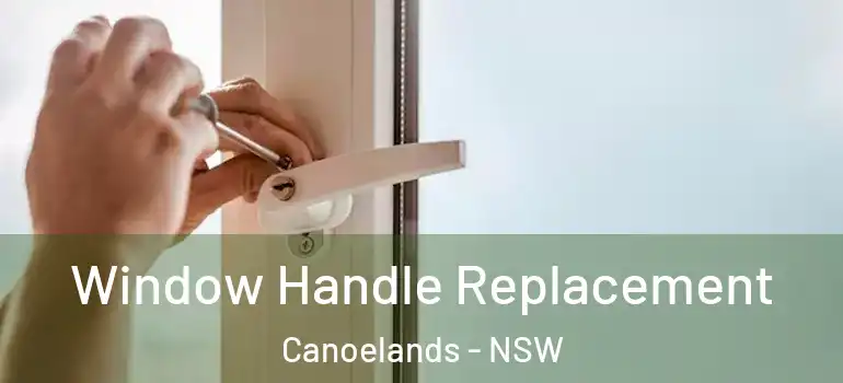  Window Handle Replacement Canoelands - NSW