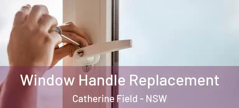  Window Handle Replacement Catherine Field - NSW