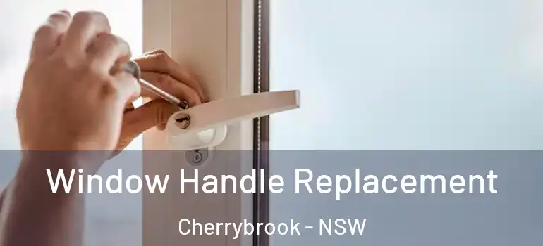  Window Handle Replacement Cherrybrook - NSW