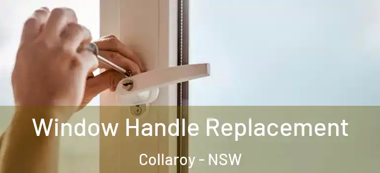 Window Handle Replacement Collaroy - NSW