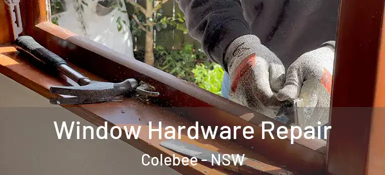 Window Hardware Repair Colebee - NSW