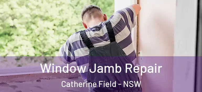 Window Jamb Repair Catherine Field - NSW