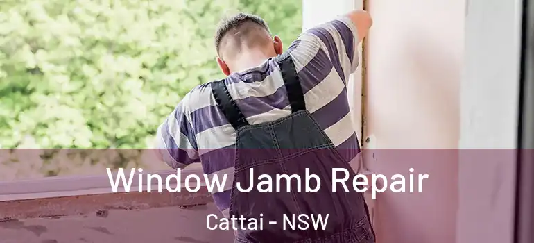 Window Jamb Repair Cattai - NSW