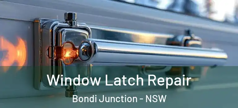  Window Latch Repair Bondi Junction - NSW