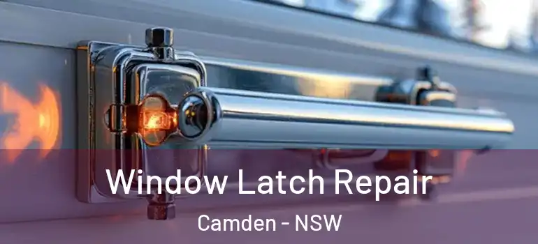  Window Latch Repair Camden - NSW