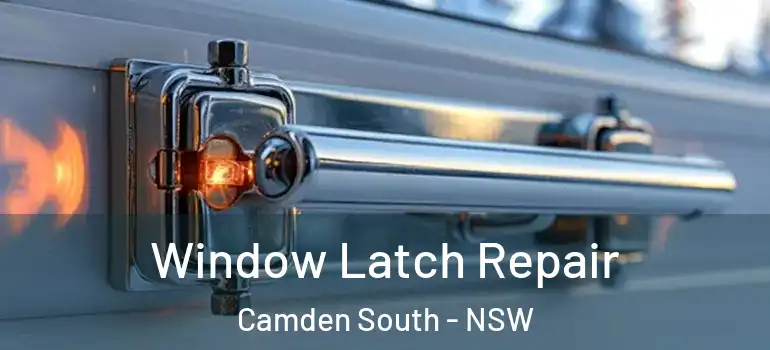 Window Latch Repair Camden South - NSW