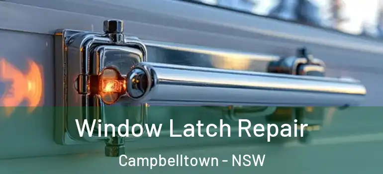  Window Latch Repair Campbelltown - NSW