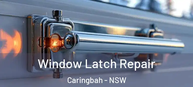  Window Latch Repair Caringbah - NSW