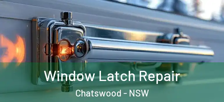 Window Latch Repair Chatswood - NSW