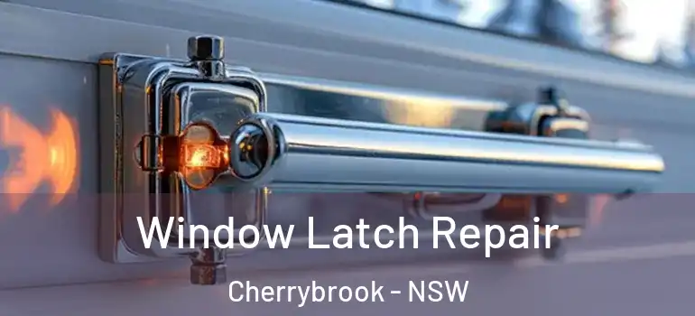 Window Latch Repair Cherrybrook - NSW