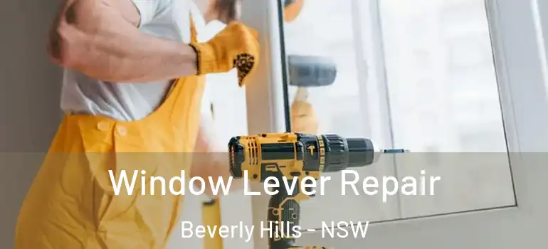 Window Lever Repair Beverly Hills - NSW