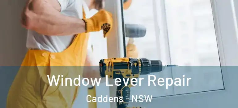  Window Lever Repair Caddens - NSW