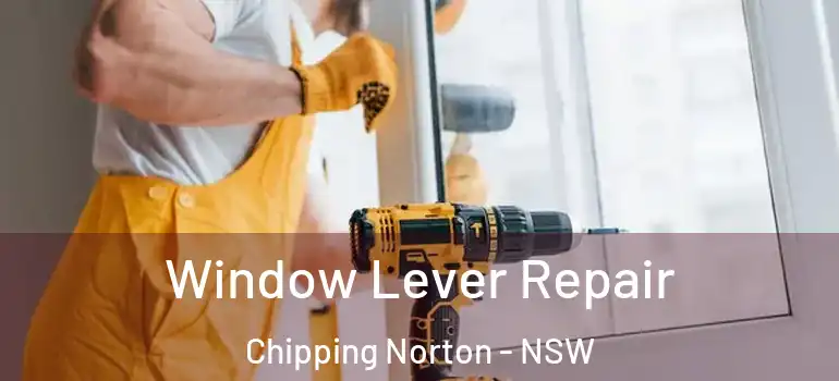  Window Lever Repair Chipping Norton - NSW