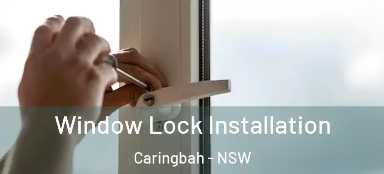 Window Lock Installation Caringbah - NSW