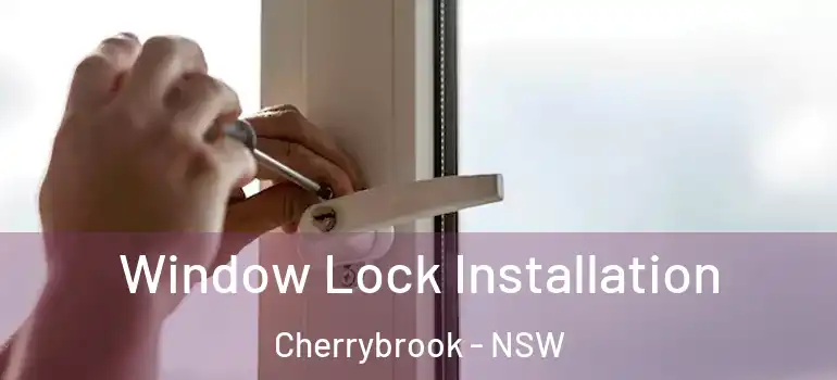  Window Lock Installation Cherrybrook - NSW