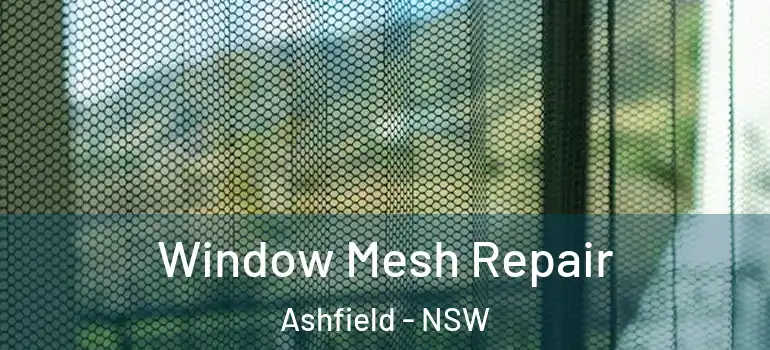  Window Mesh Repair Ashfield - NSW